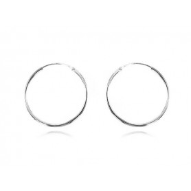 PENDIENTES PLATA ARO LISOS