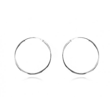 PENDIENTES PLATA ARO LISOS