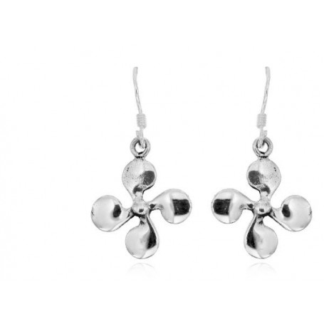 PENDIENTES PLATA LAUBURU