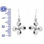 PENDIENTES PLATA LAUBURU