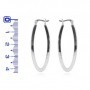 PENDIENTES PLATA ARO LISO