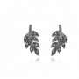 PENDIENTES PLATA MARC HOJA